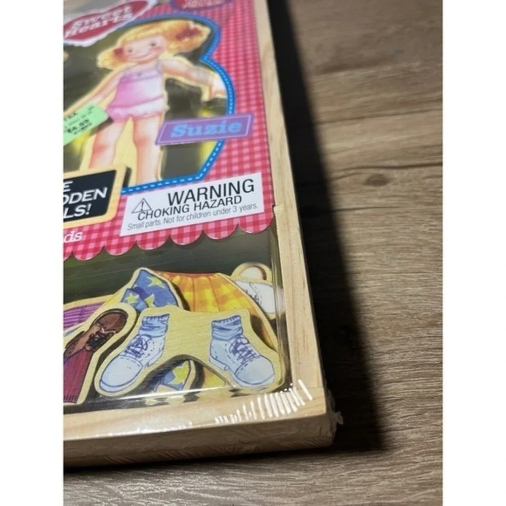 T. S.‎ Shure Sweet Hearts Wooden Magnetic Dress-up Dolls Ages 3 and Up